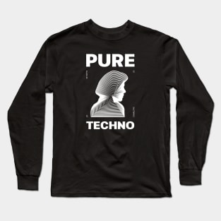 Charlotte de music Witte Pure Long Sleeve T-Shirt